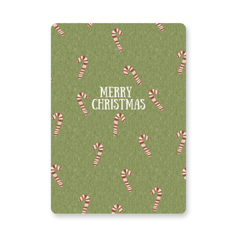 Kaart - Candy Canes