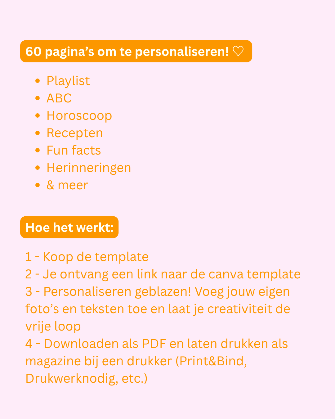 Template Birthday Magazine - Colorful