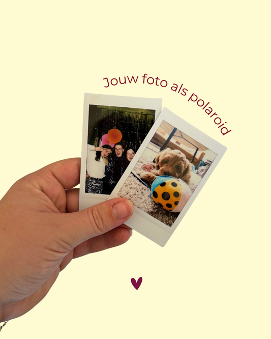 Polaroid foto - staand