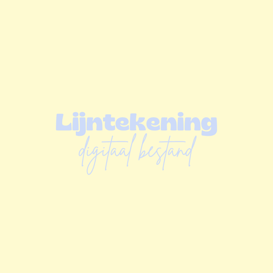 Lijntekening - digitaal bestand