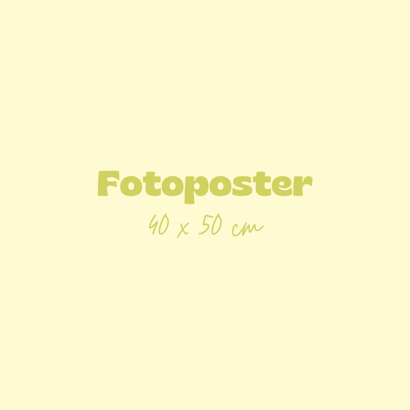 Fotoposter - 40 x 50 cm