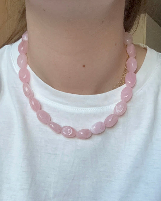 Ketting - lichtroze
