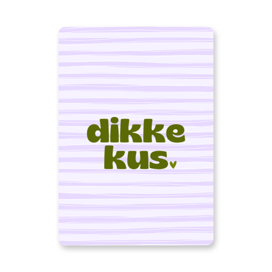 Kaart - Dikke Kus