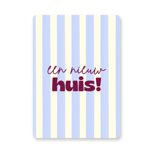 Kaart - Een Nieuw Huis