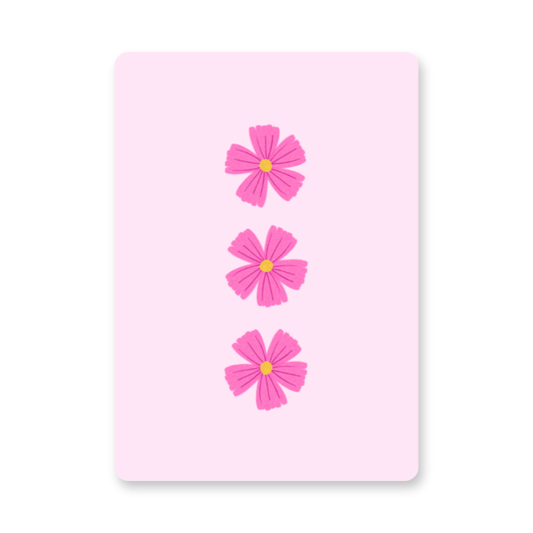 Kaart - Flower Power