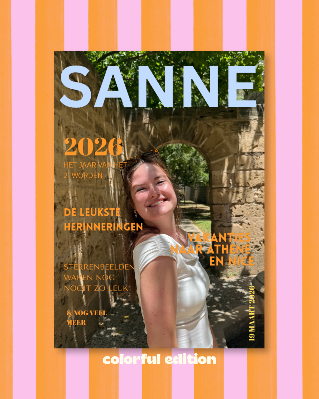 Template Birthday Magazine - Colorful