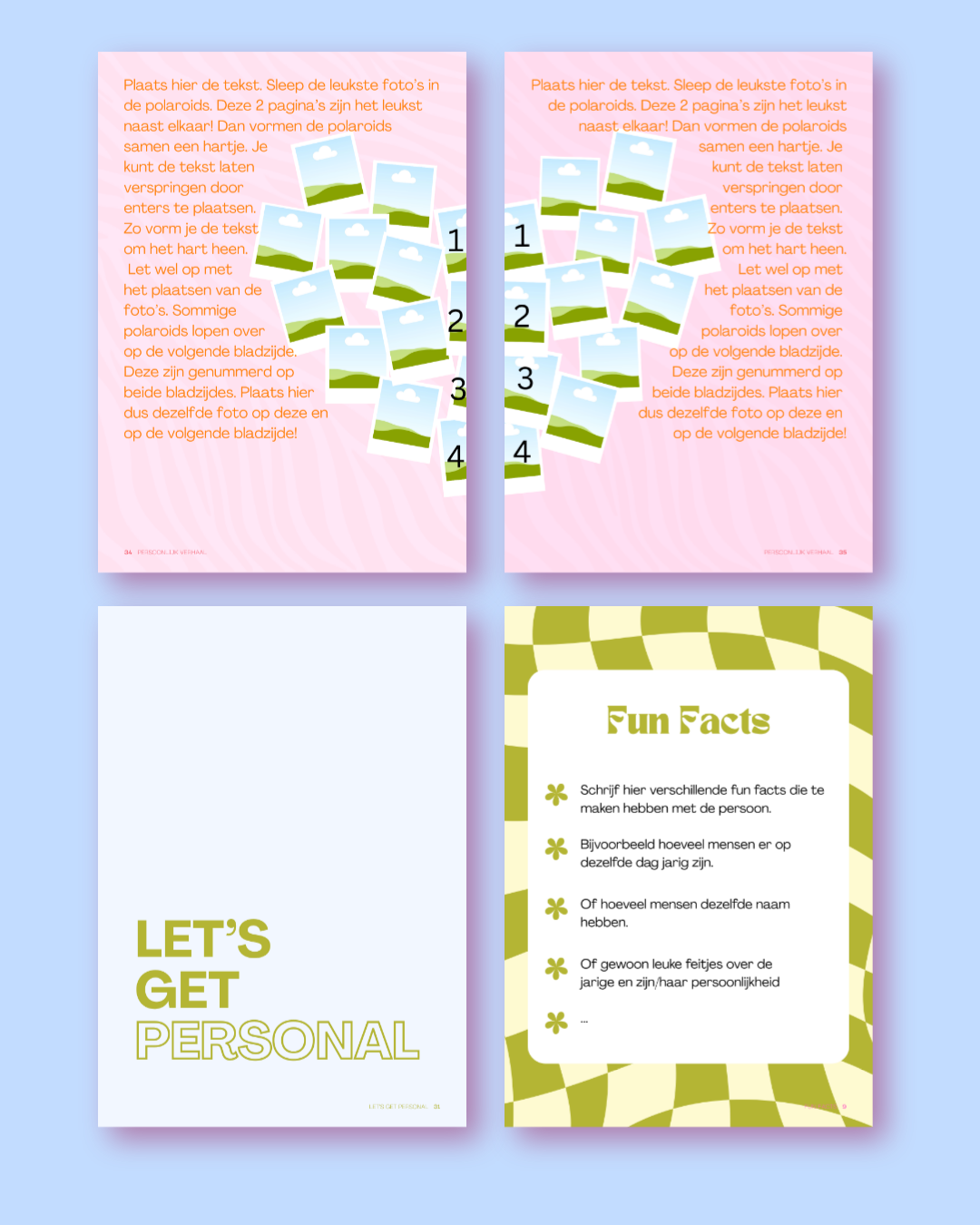 Template Birthday Magazine - Colorful