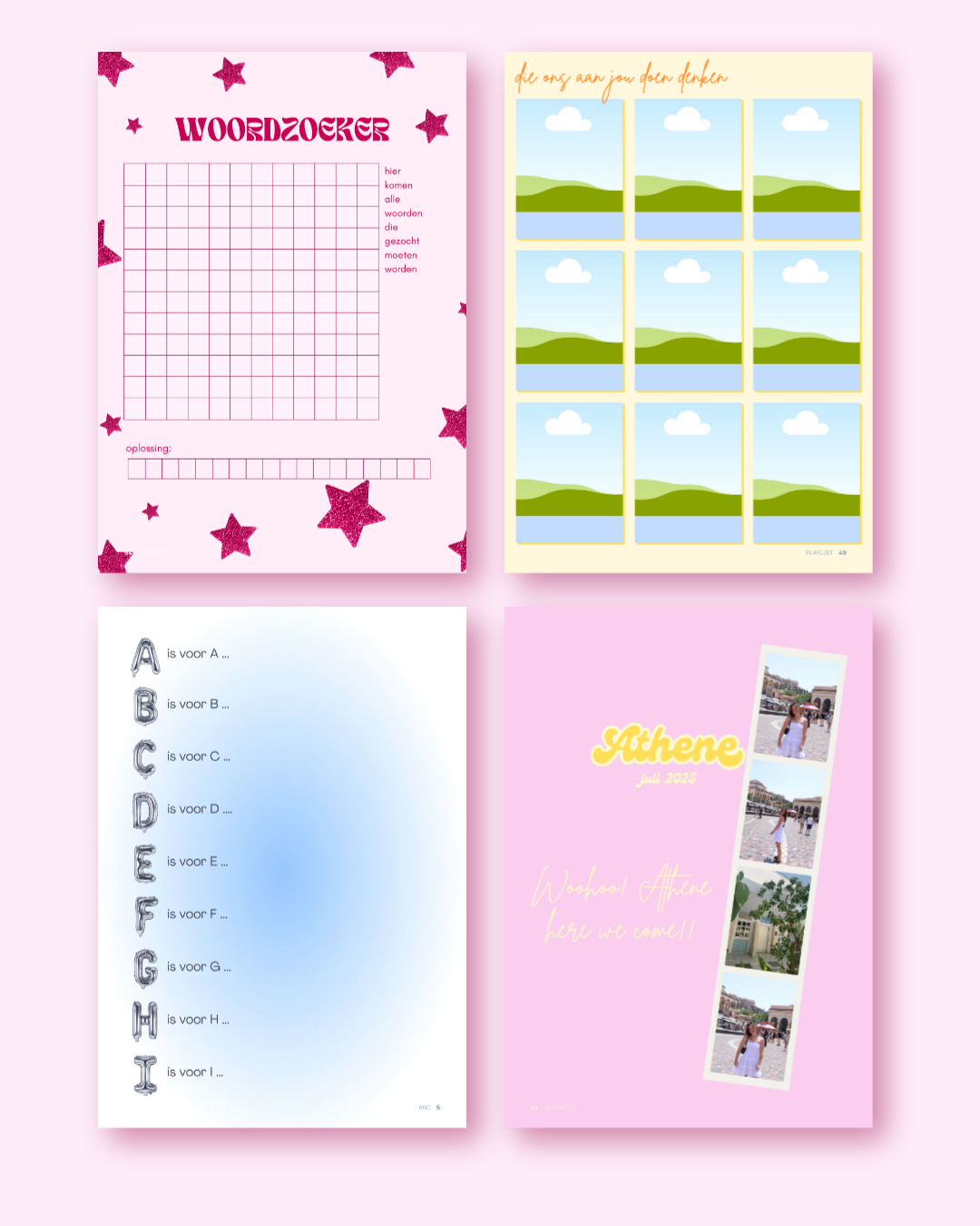 Template Birthday Magazine - Colorful