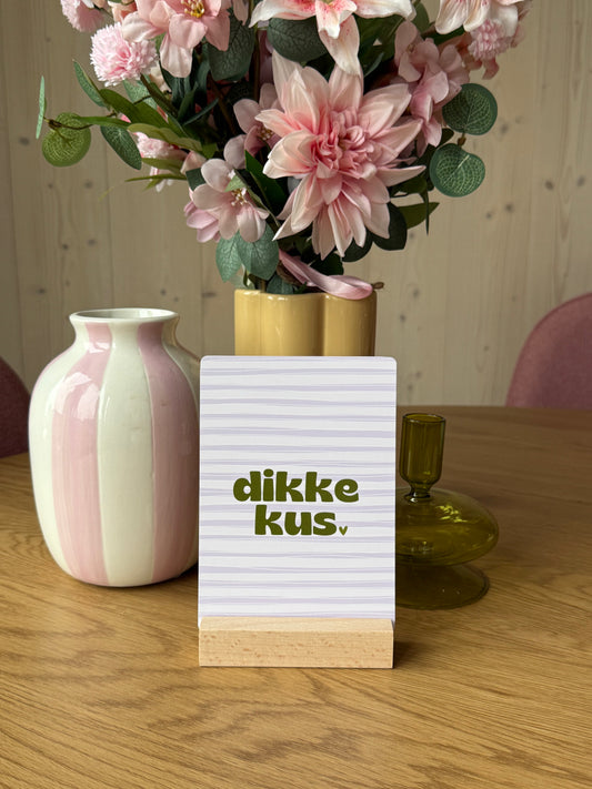 Kaart - Dikke Kus