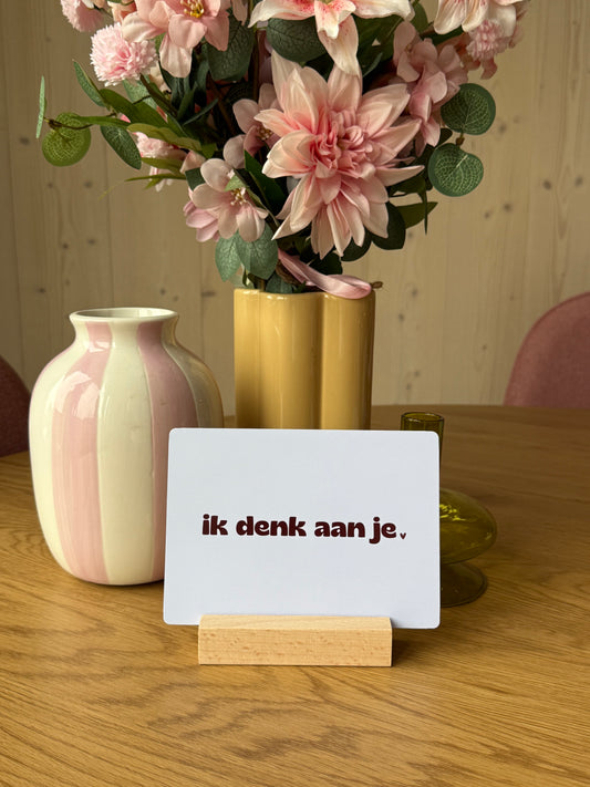 Kaart - Ik Denk Aan Je